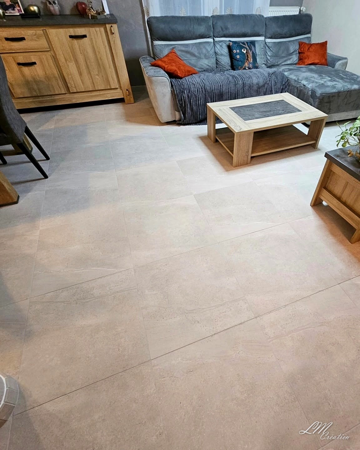 Retour sur un très beau chantier de rénovation en carrelage — AUDINCOURT — L.M CREATION (1/5)