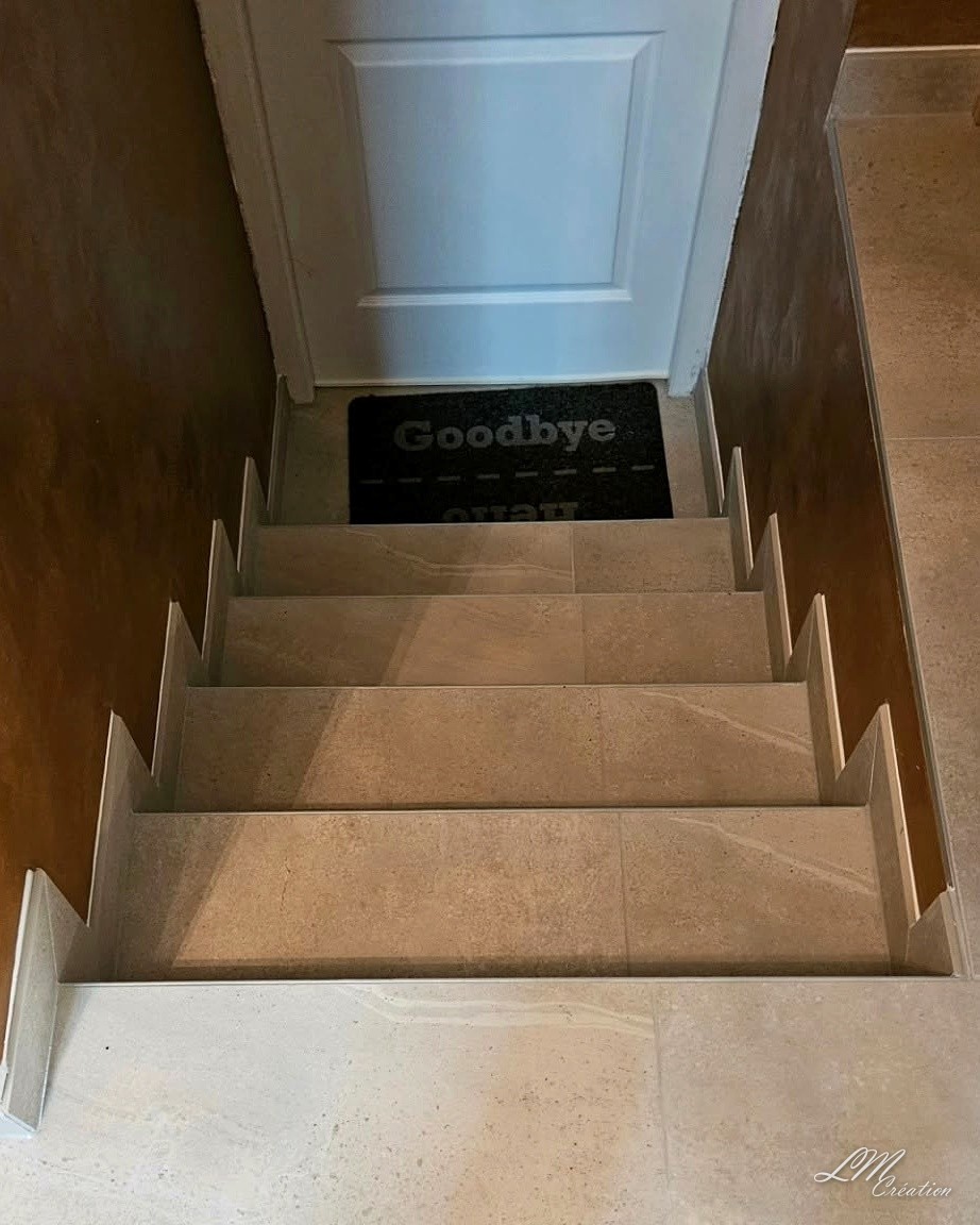 Retour sur un très beau chantier de rénovation en carrelage — AUDINCOURT — L.M CREATION (5/5)