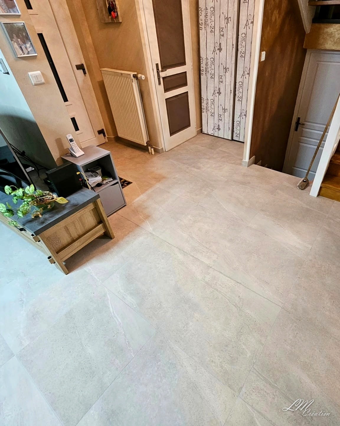 Retour sur un très beau chantier de rénovation en carrelage — AUDINCOURT — L.M CREATION (2/5)